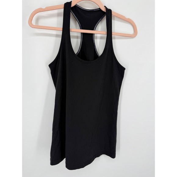 Lululemon Tops - Lululemon Tank Top Womens 6 Black Cool‎ Racerback Activewear Yoga Gym Workout